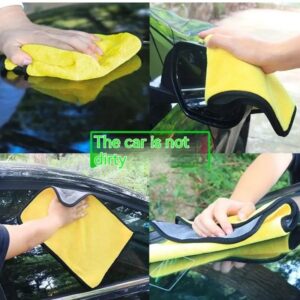 1 Piece Microfiber Towel Car Microfiber Cloth Wash Towel Microfiber Cleaning Cloth Car Wash Drying Towel