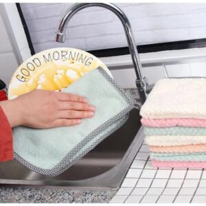 Absorbent Kitchen Dishcloth Towel - 1 Pcs