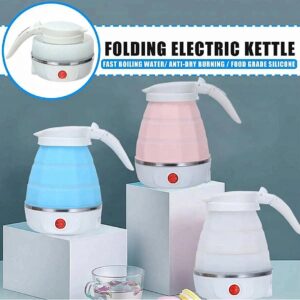 Portable Travel Electric 5L of perfectly piping hot water Kettle Foldable Stainless stell kettle Camping Picnic Space Saving Electric Kettle